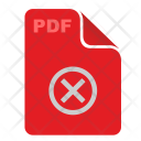Pdf Delete Close Icon