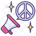 Peace Speaker Business Icon