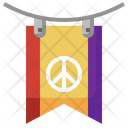 Peace Flag Icon