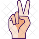 Peace Gesture Icon