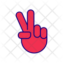 Peace Hand Symbol Peace Hand Icon