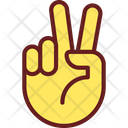 Peace Sign Pixel Perfect Icon