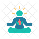 Peaceful Mindfulness Calm Icon