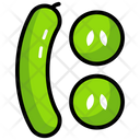 Peas Vegetable Legume Icon