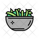Fresh Peas Plate Icon