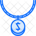 Dollar Necklace Chain Icon