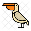 Pelican Bird Ocean Bird Icon
