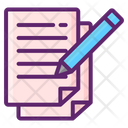 Pen And Paper Pen Writing Icon