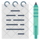 Paper Pen Stationery Icon