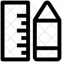 Pen And Scale  Icon