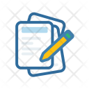 Pencil File Document Icon