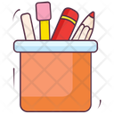 Stationery Tool Pencil Box Drawing Tools Icon