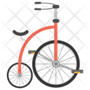 Penny Farthing Ancient Cycle Retro Bike Icon