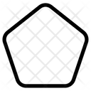 Geometry Shape Pentagon Icon
