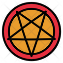 Pentagram Satan Star Icon