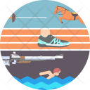 Pentathlon Olympics Sports Icon