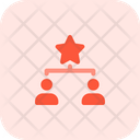 People Hierarchy Connection People Network Icon