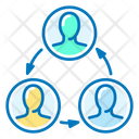 People Network User Netwok Network Icon