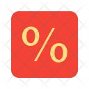 Percentage Statistics Discount Icon
