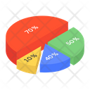 Percentage Pie Chart Percentage Chart Analytics Icon