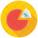 Percentage Graph Pie Icon