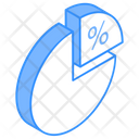 Percentage Graph Icon