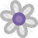 Periwinkle Flower Nature Icon