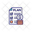 Budget Plan Personal Icon