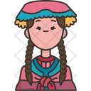 Peruvian Woman  Icon