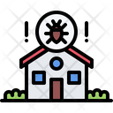 Pest Control House Icon