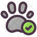 Pet Allowed Footprint Icon