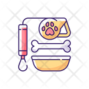 Pet Lead And Food Icon