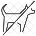 Pet Not Allowed Pet Prohibited Animal Not Allow Icon