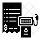 Petrol Bunk Bill Icon