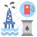Petroleum Oil Oilfield Icon