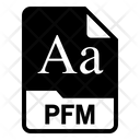 Pfm file Icon