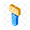 Ph Test Isometric Icon