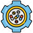 Pharmaceutical Industry Medicine Industry Medical Jar Icon