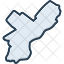 Philadelphia Landmark Border Icon