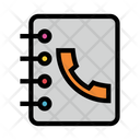 Phone Call Book Icon