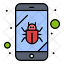 Bug Mobile Security Icon