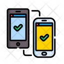 Phone Data Transfer Mobile Data Transfer Mobile File Sharing Icon