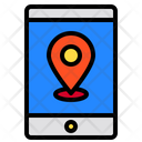 Smartphone Map Pin Icon