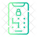 Phone Pattern Lock  Icon