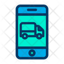 Truck Phone Delivery Icon