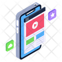 Phone Video Online Video Smartphone Video Icon
