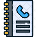 Phonebook Contact Book Directory Icon