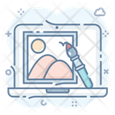 Editing Image Photo Retouching Image Adjustment Icon