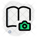 Open Book Camera Icon