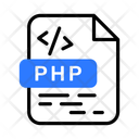 PHP、コーディング、コード アイコン